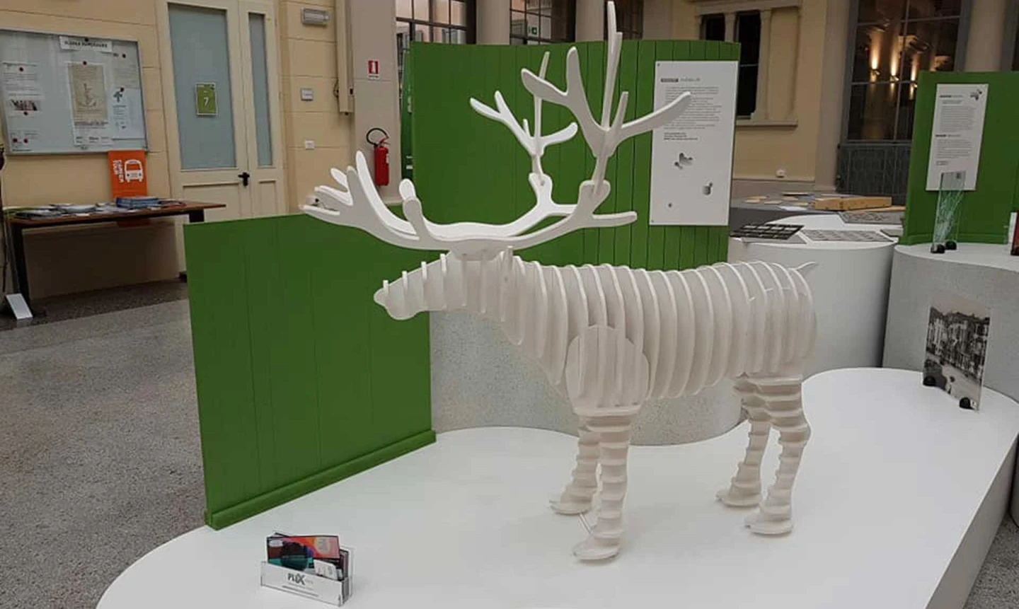 PVC machining for a decorative scenery feature