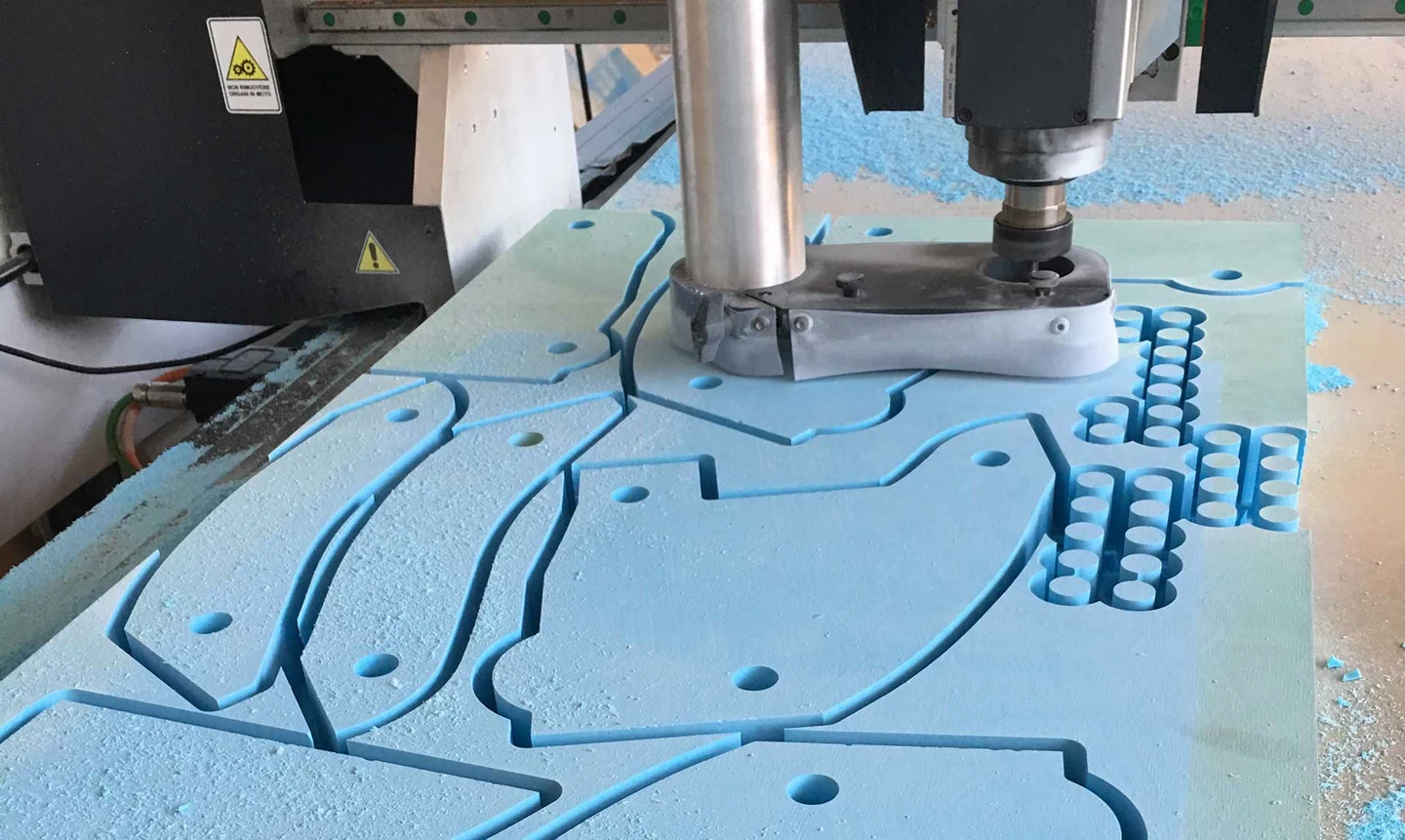 Resin machining for mould production