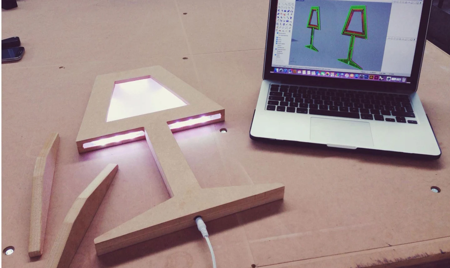MDF prototyping for design objects