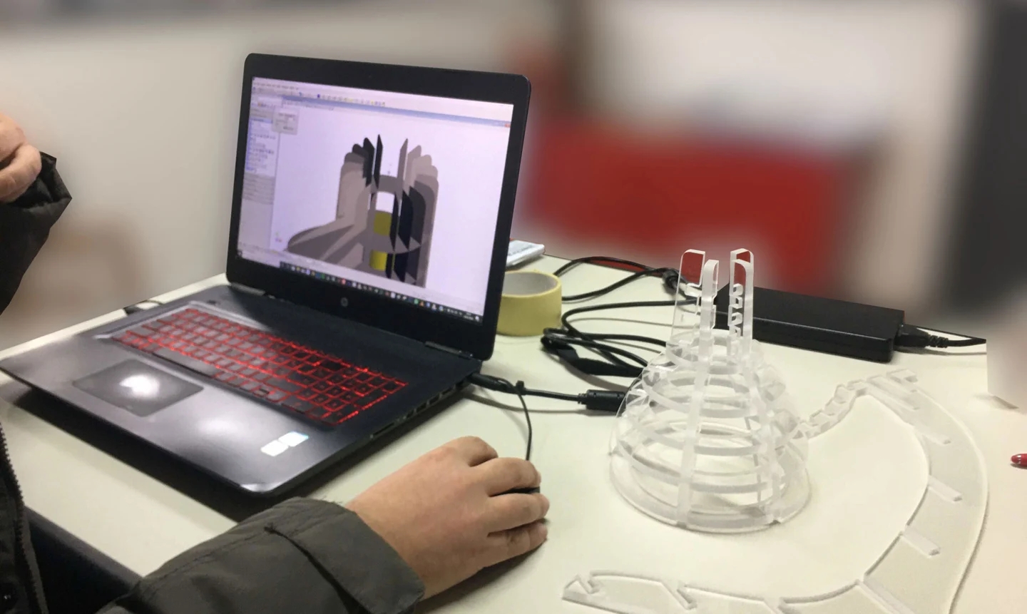 Acrylic prototyping for design objects