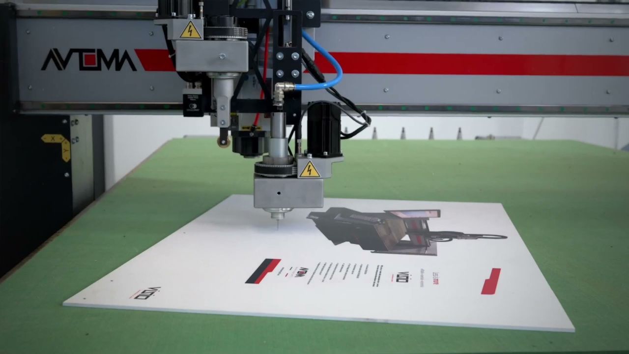 Cutting a printed panel