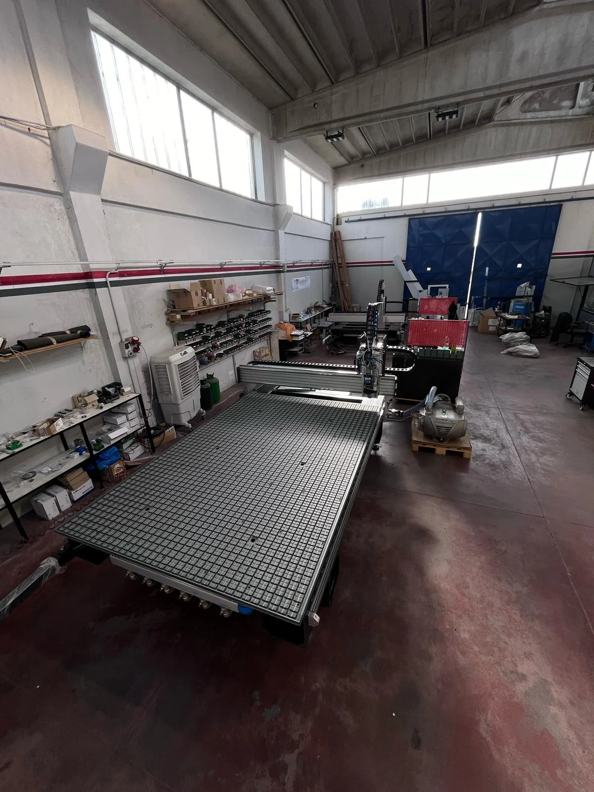 VISIO during production and assembly in the Automa workshop